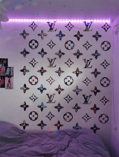 aesthetic louis vuitton bedroom wall|Elevate Your Room with Louis Vuitton Wall Decor .